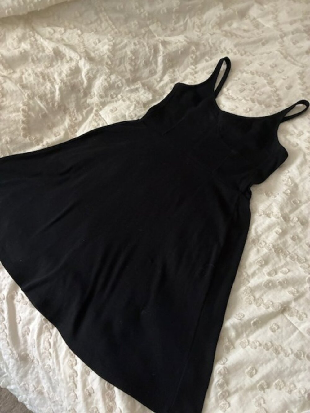 Universal Thread Black cotton knit dress